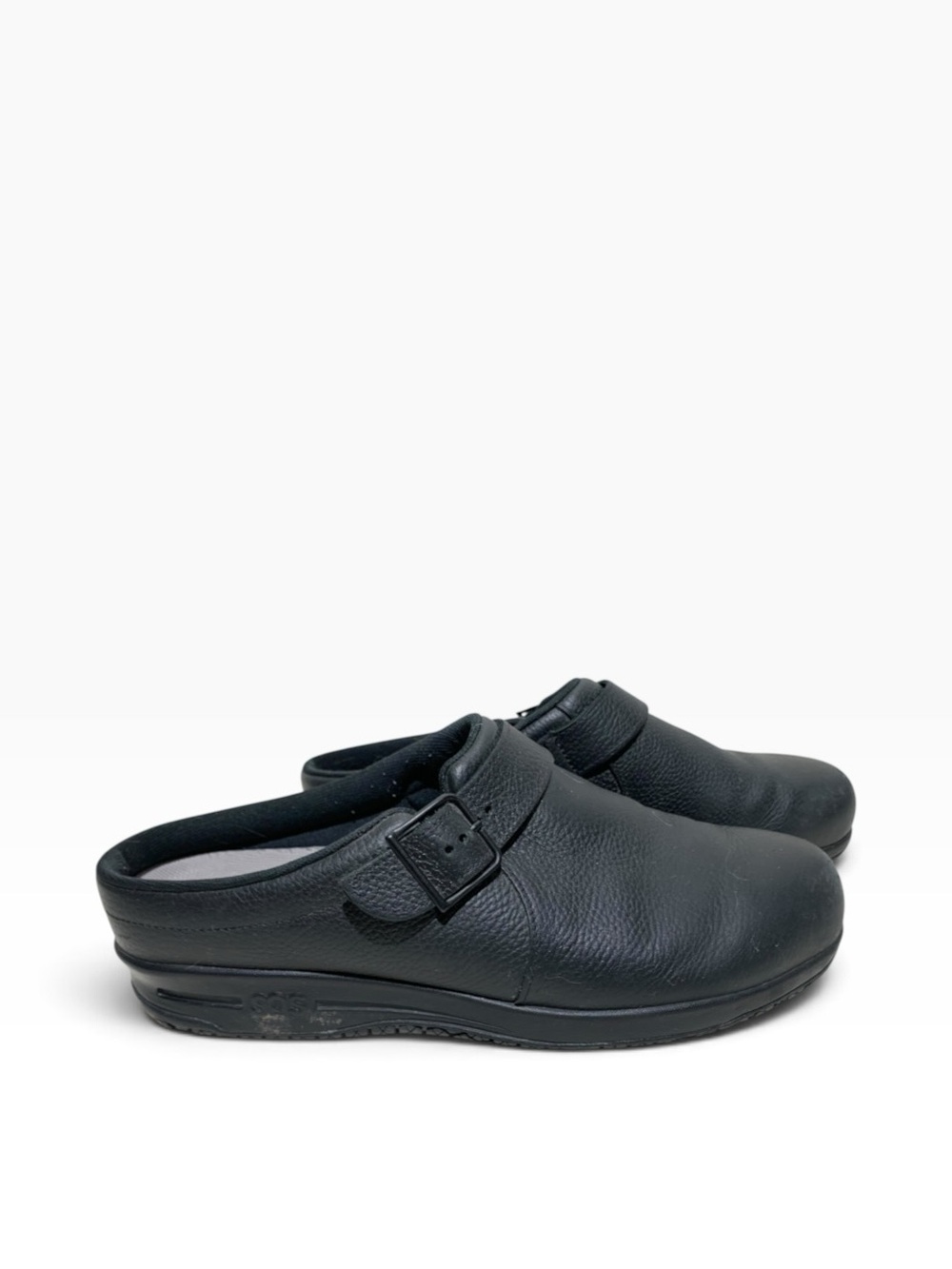 Women’s SAS Leather SR Clogs Size 11